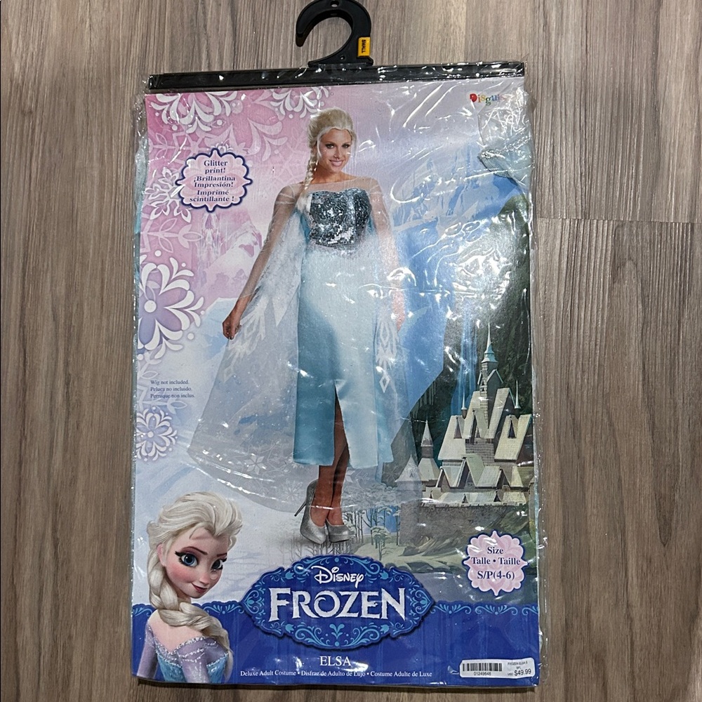 Adult Disney Frozen Elsa Deluxe Costume